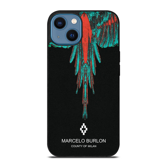 MARCELO BURLON BIRD 2 iPhone 14 Case Cover