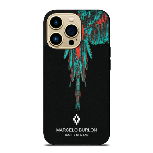 MARCELO BURLON BIRD 2 iPhone 14 Pro Max Case Cover