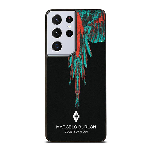 MARCELO BURLON BIRD 2 Samsung Galaxy S21 Ultra Case Cover