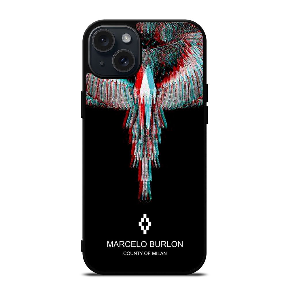 MARCELO BURLON BIRD iPhone 15 Plus Case Cover