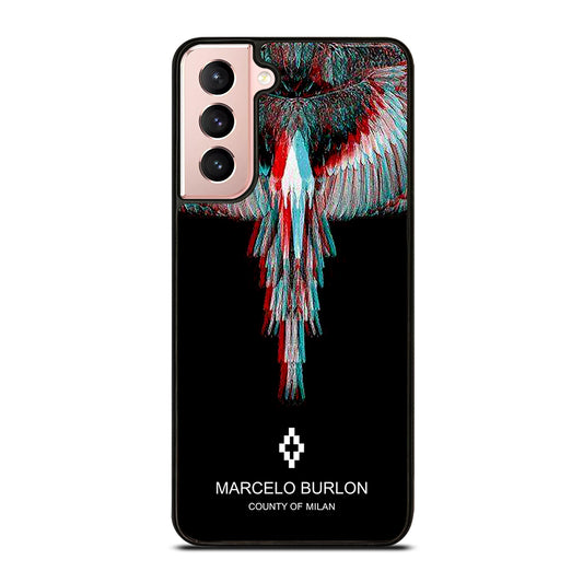MARCELO BURLON BIRD Samsung Galaxy S21 Case Cover