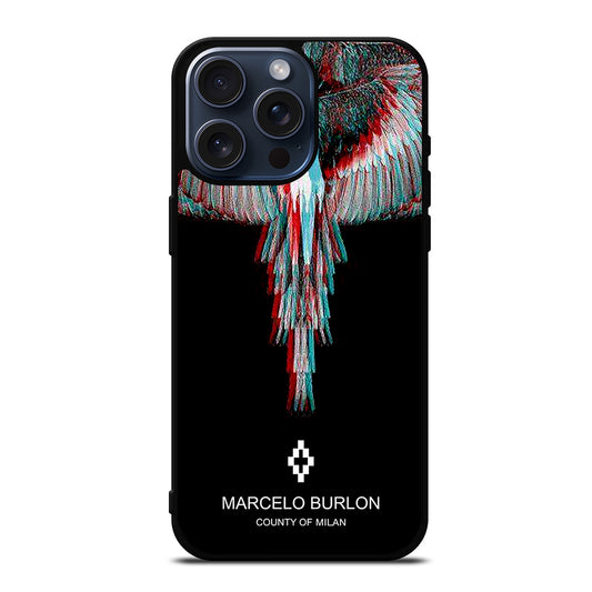 MARCELO BURLON BIRD iPhone 15 Pro Max Case Cover