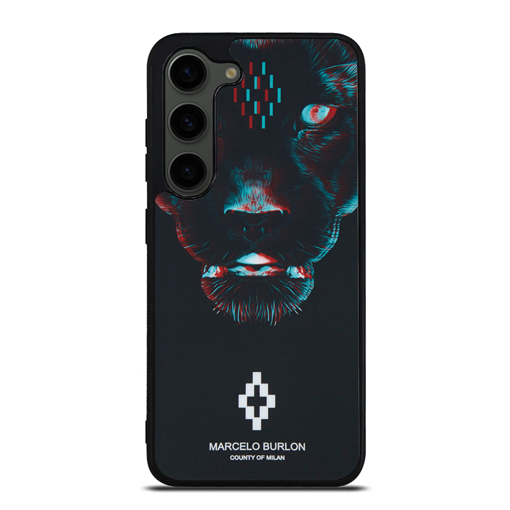 MARCELO BURLON BLACK PANTHER Samsung Galaxy S23 Plus Case Cover