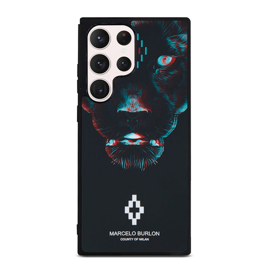 MARCELO BURLON BLACK PANTHER Samsung Galaxy S23 Ultra Case Cover