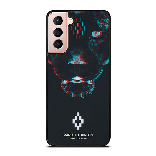 MARCELO BURLON BLACK PANTHER Samsung Galaxy S21 Case Cover