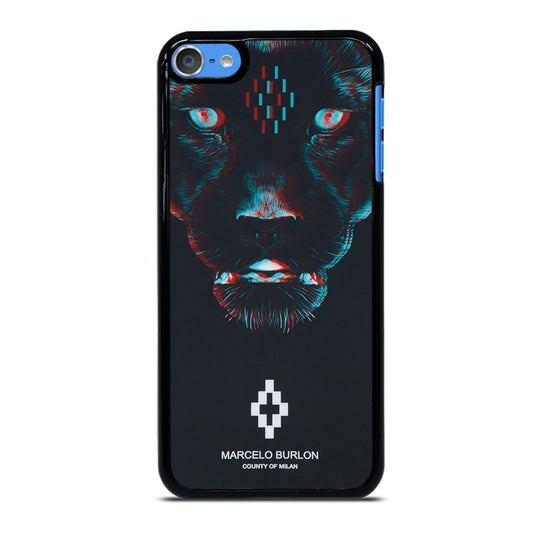 MARCELO BURLON BLACK PANTHER iPod Touch 7 Case Cover