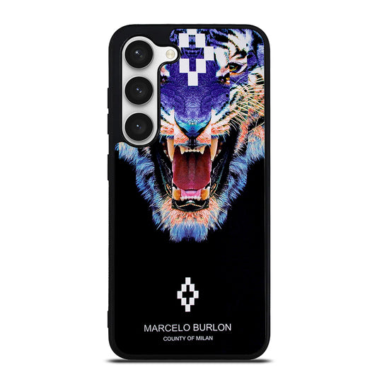 MARCELO BURLON BLUE LION Samsung Galaxy S23 Case Cover