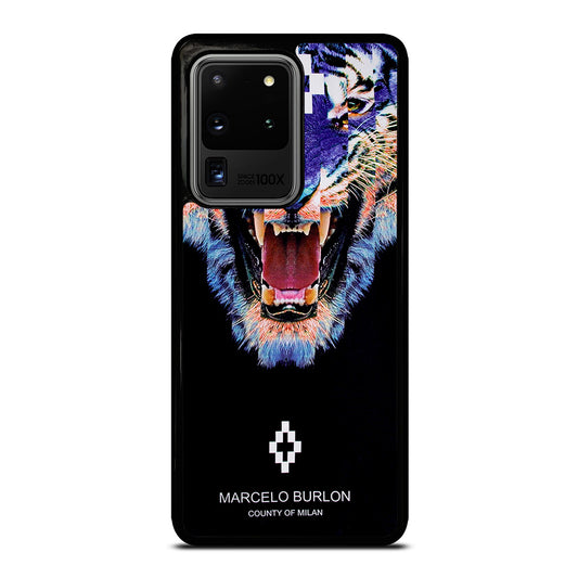 MARCELO BURLON BLUE LION Samsung Galaxy S20 Ultra Case Cover