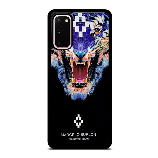 MARCELO BURLON BLUE LION Samsung Galaxy S20 Case Cover