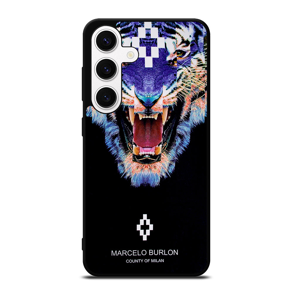MARCELO BURLON BLUE LION Samsung Galaxy S24 Case Cover