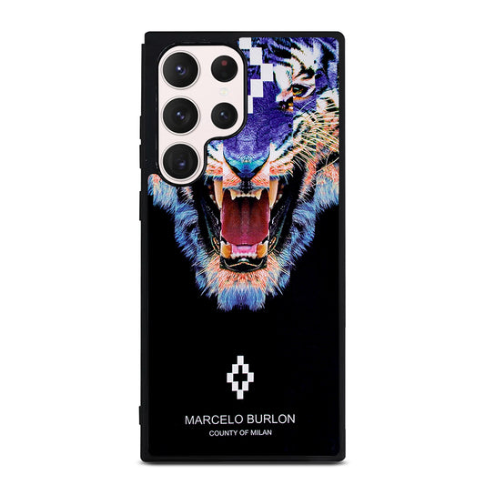 MARCELO BURLON BLUE LION Samsung Galaxy S23 Ultra Case Cover