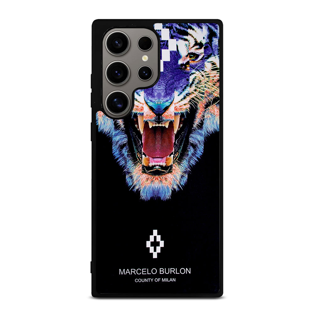 MARCELO BURLON BLUE LION Samsung Galaxy S24 Ultra Case Cover