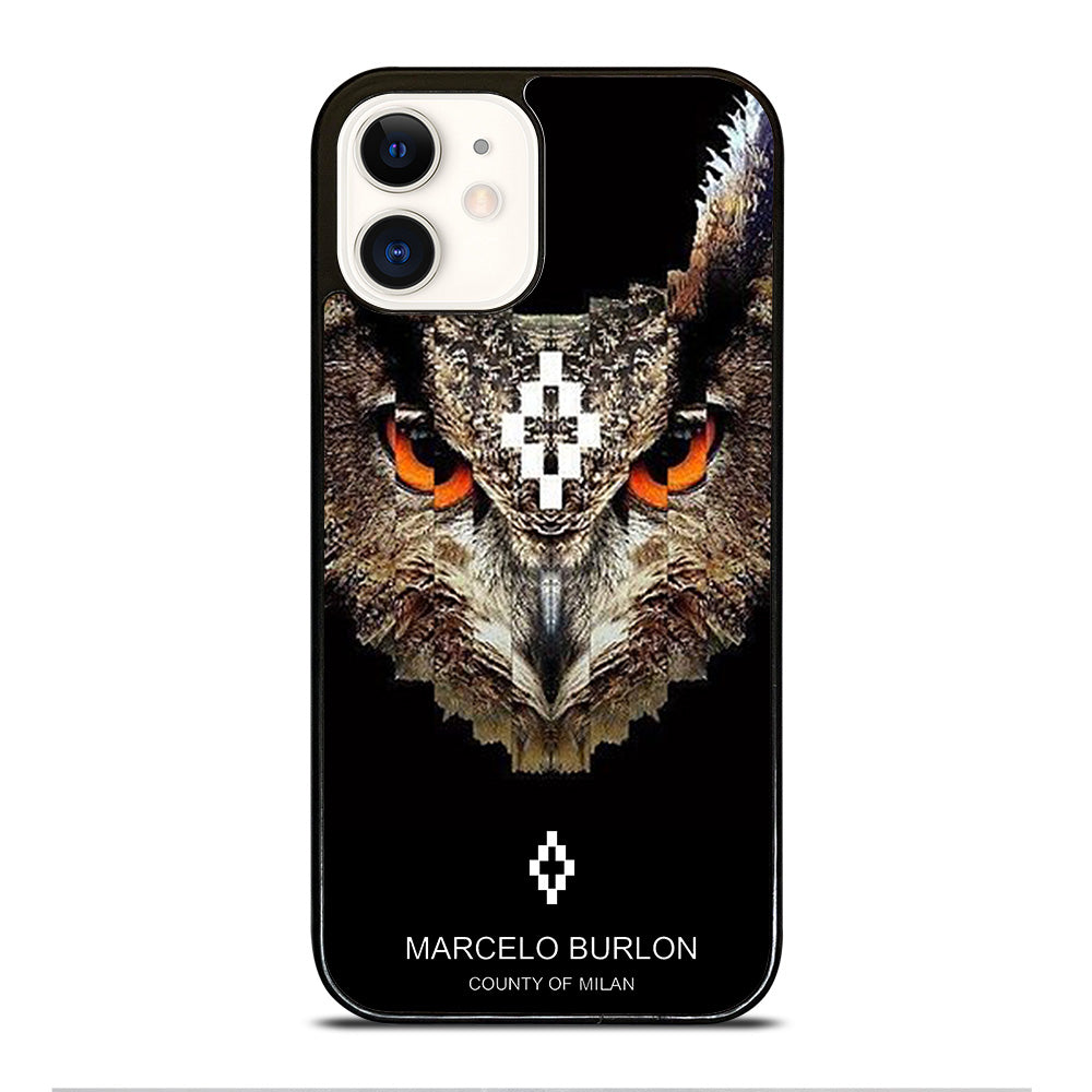 MARCELO BURLON OWL NEW iPhone 12 Case Cover