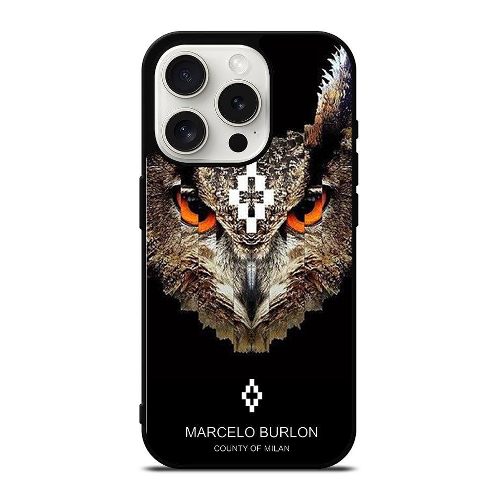 MARCELO BURLON OWL NEW iPhone 15 Pro Case Cover