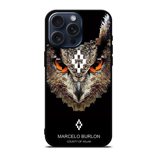 MARCELO BURLON OWL NEW iPhone 15 Pro Max Case Cover