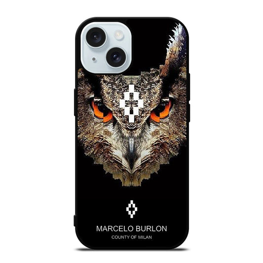 MARCELO BURLON OWL NEW iPhone 15 Case Cover