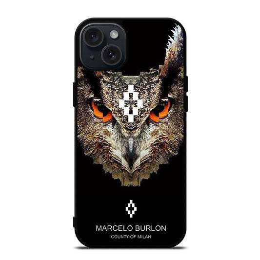 MARCELO BURLON OWL NEW iPhone 15 Plus Case Cover