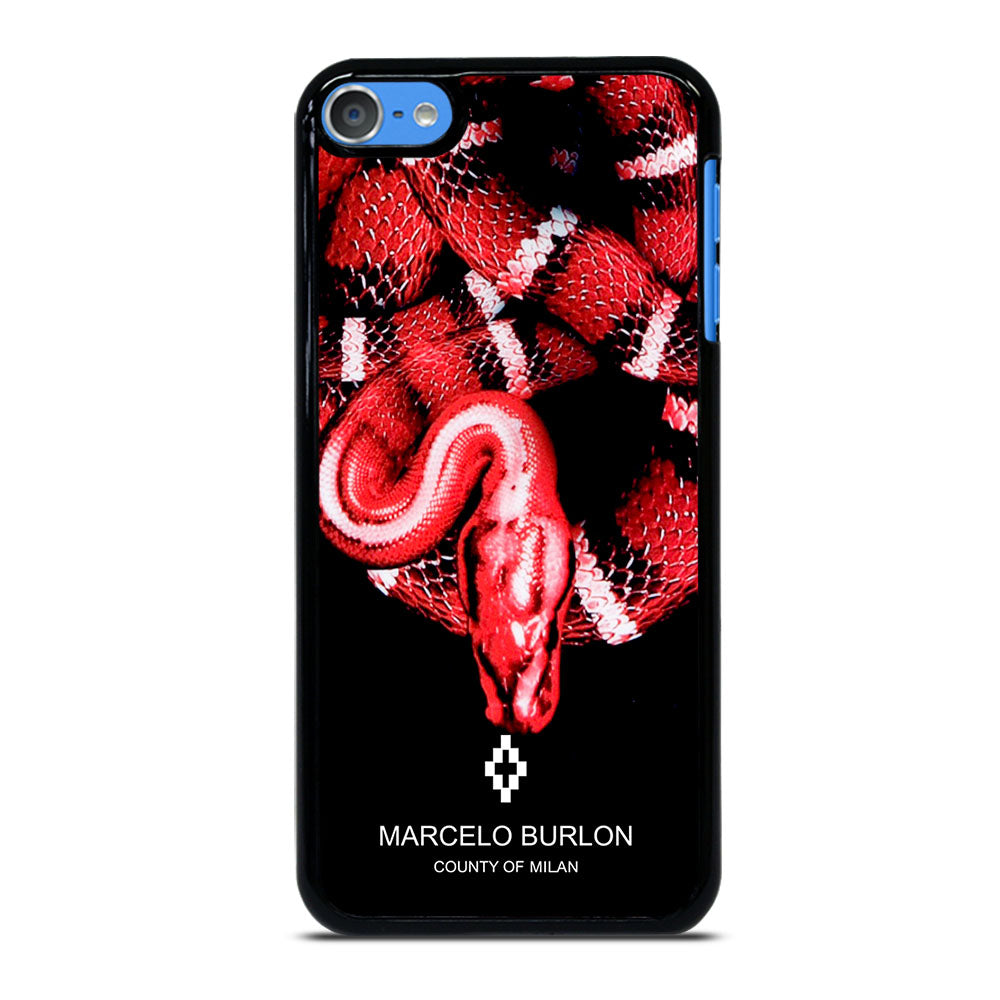 MARCELO BURLON SNAKE RED iPod Touch 7 Case Cover