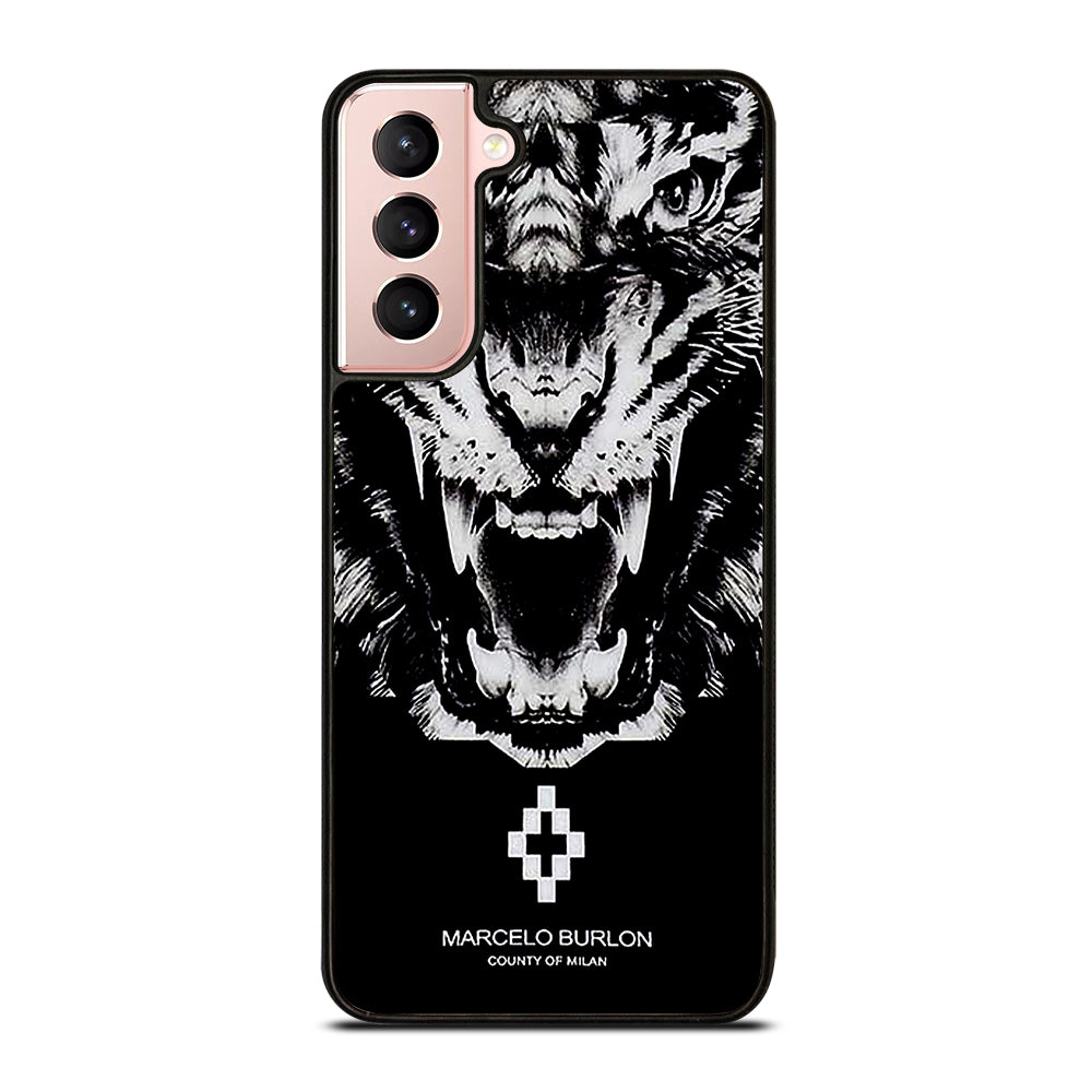 MARCELO BURLON WHITE LION Samsung Galaxy S21 Case Cover
