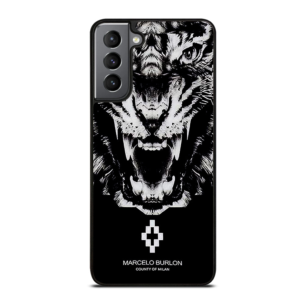 MARCELO BURLON WHITE LION Samsung Galaxy S21 Plus Case Cover