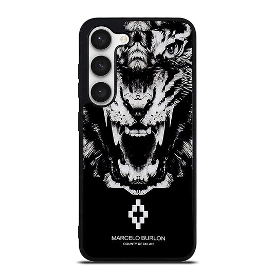 MARCELO BURLON WHITE LION Samsung Galaxy S23 Case Cover