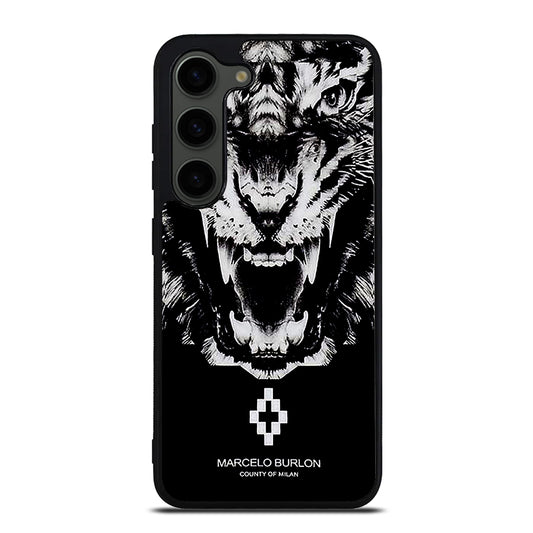 MARCELO BURLON WHITE LION Samsung Galaxy S23 Plus Case Cover