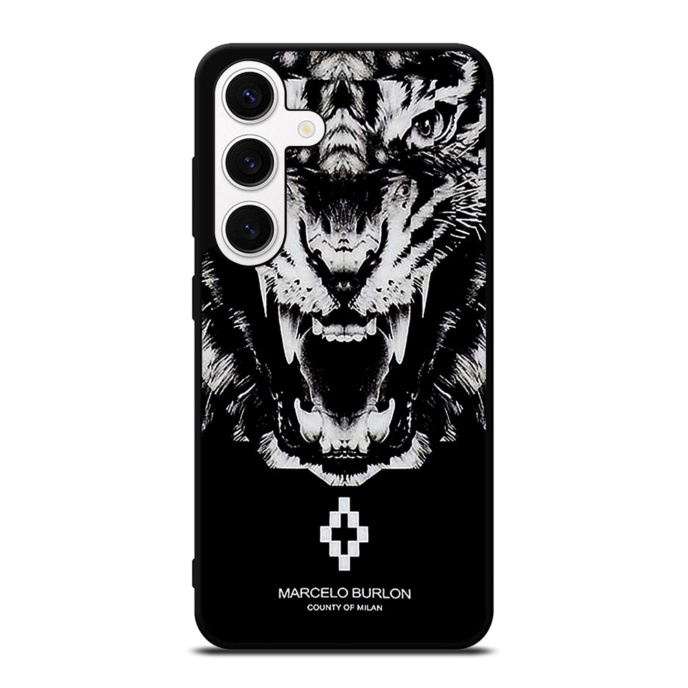 MARCELO BURLON WHITE LION Samsung Galaxy S24 Case Cover