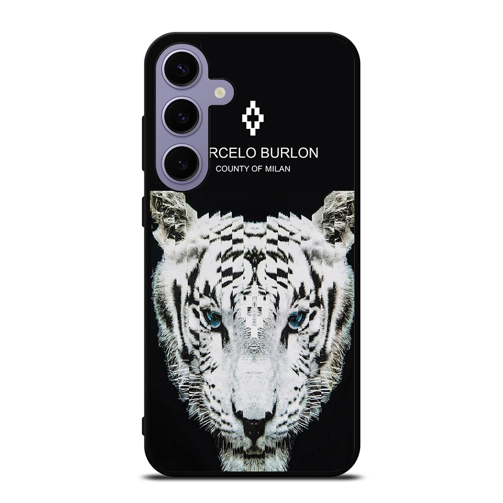 MARCELO BURLON WHITE TIGER Samsung Galaxy S24 Plus Case Cover