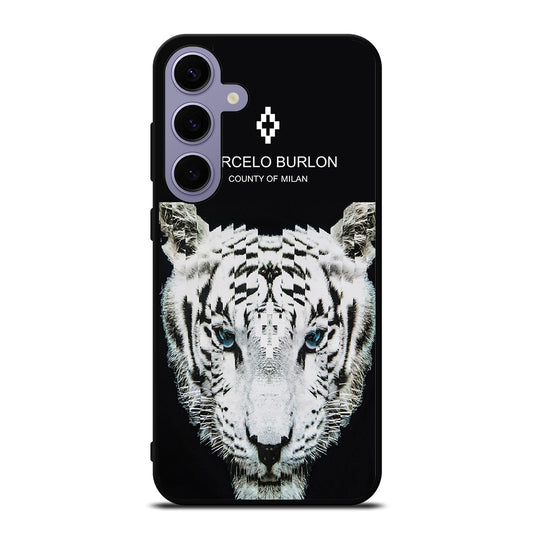 MARCELO BURLON WHITE TIGER Samsung Galaxy S24 Plus Case Cover