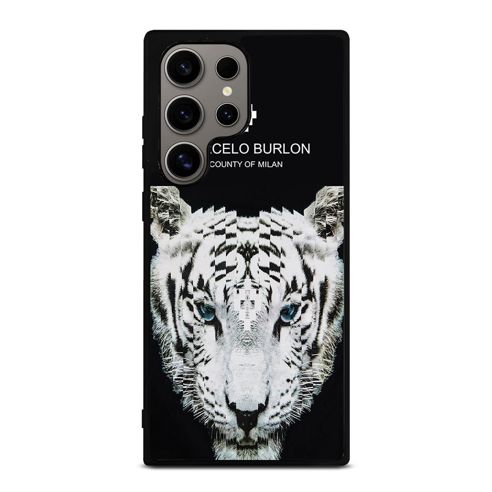 MARCELO BURLON WHITE TIGER Samsung Galaxy S24 Ultra Case Cover