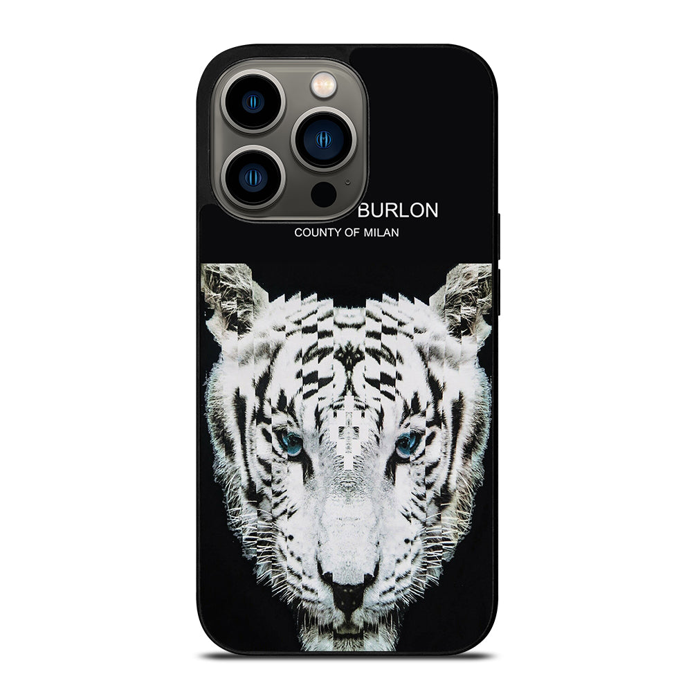 MARCELO BURLON WHITE TIGER iPhone 13 Pro Case Cover