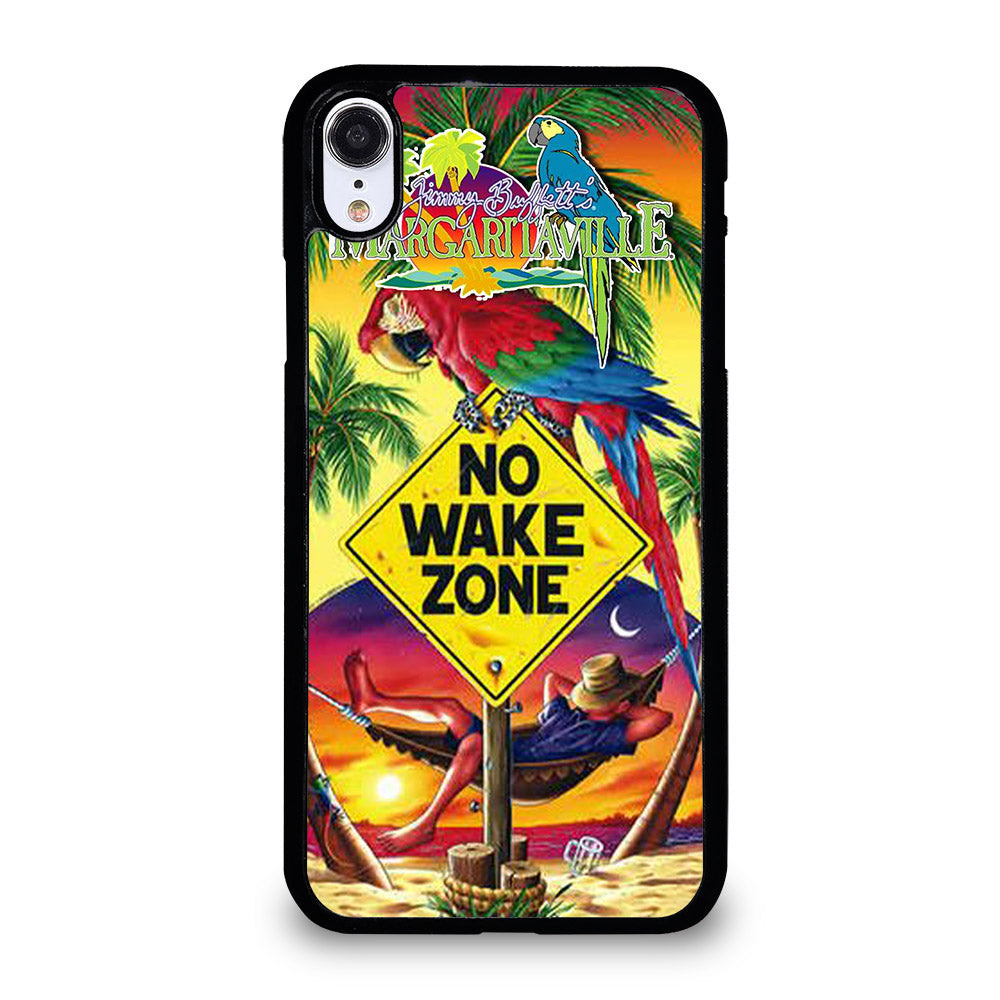 MARGARITAVILLE JIMMY BUFFETT'S NO WAKE ZONE iPhone XR Case Cover