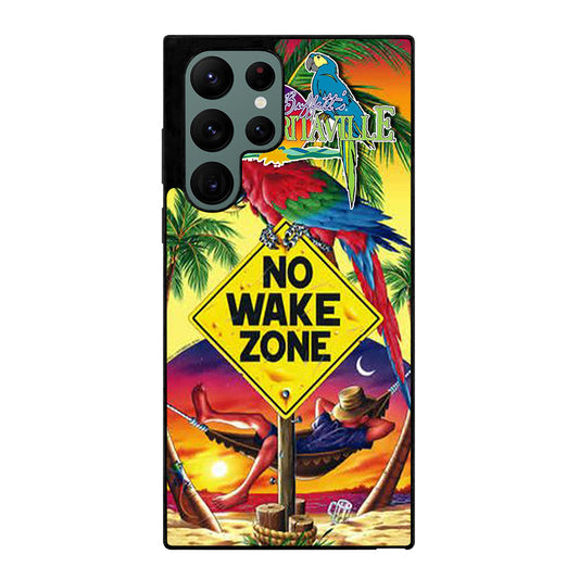 MARGARITAVILLE JIMMY BUFFETT'S NO WAKE ZONE Samsung Galaxy S22 Ultra Case Cover