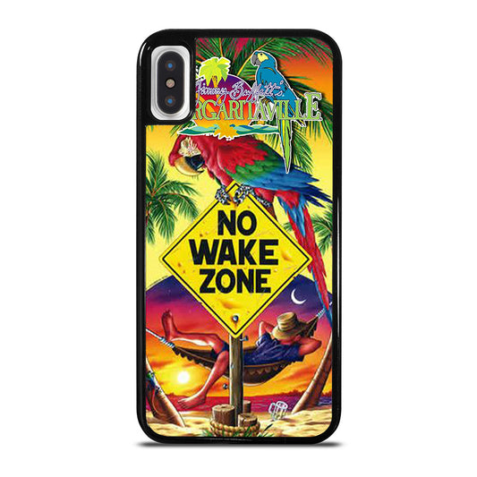 MARGARITAVILLE JIMMY BUFFETT'S NO WAKE ZONE iPhone X / XS Case Cover