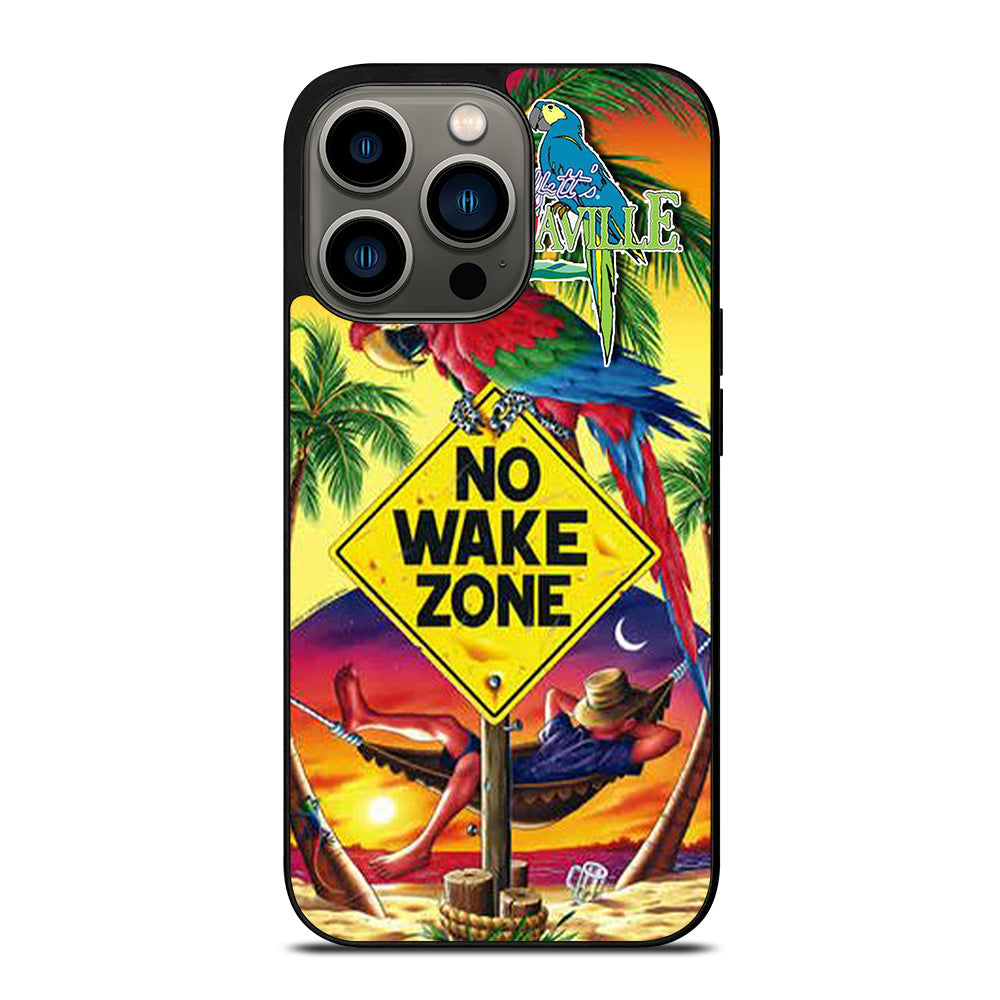 MARGARITAVILLE JIMMY BUFFETT'S NO WAKE ZONE iPhone 13 Pro Case Cover