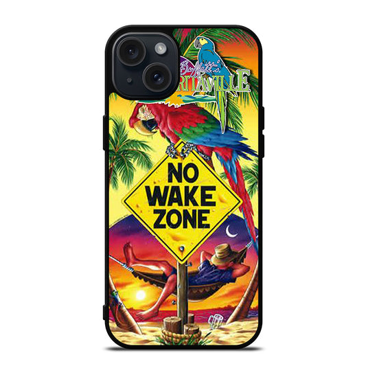 MARGARITAVILLE JIMMY BUFFETT'S NO WAKE ZONE iPhone 15 Plus Case Cover