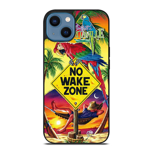MARGARITAVILLE JIMMY BUFFETT'S NO WAKE ZONE iPhone 14 Case Cover