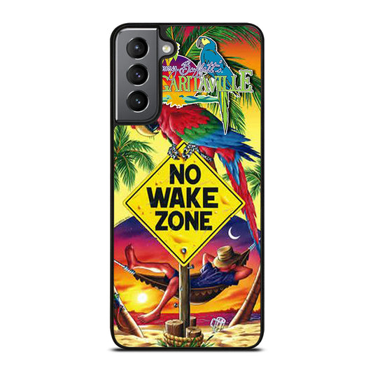 MARGARITAVILLE JIMMY BUFFETT'S NO WAKE ZONE Samsung Galaxy S21 Plus Case Cover