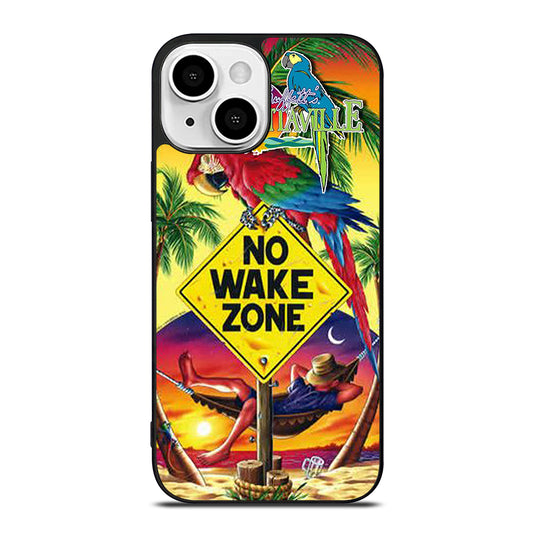 MARGARITAVILLE JIMMY BUFFETT'S NO WAKE ZONE iPhone 13 Mini Case Cover