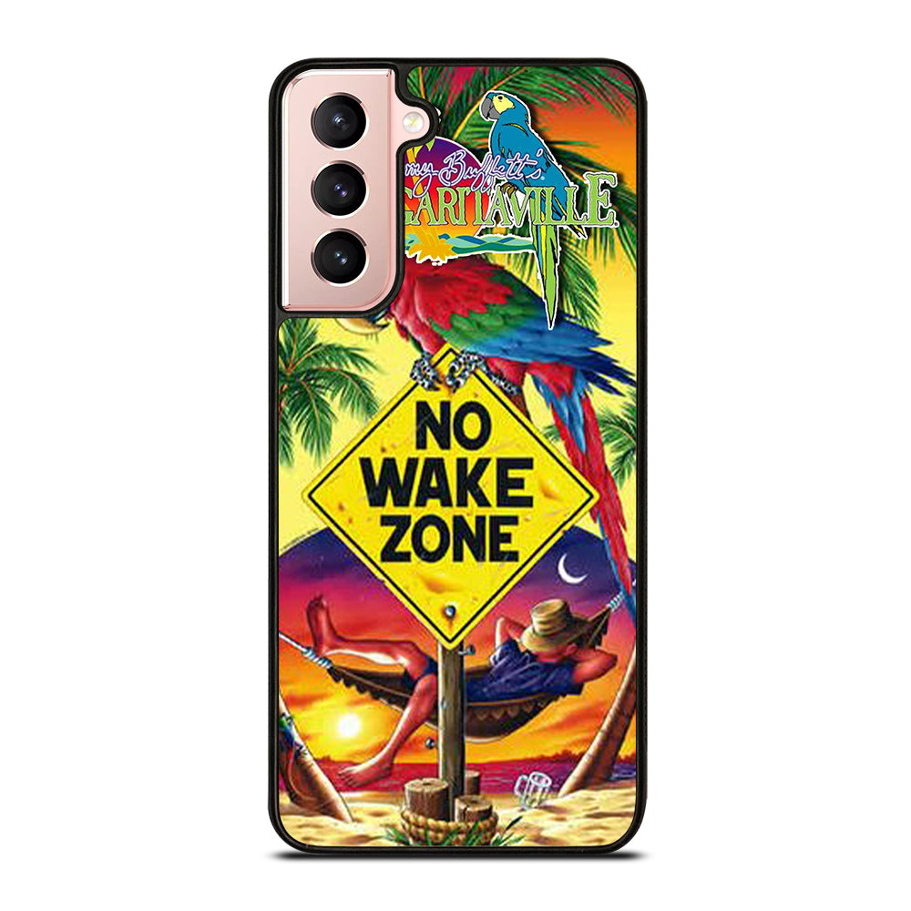MARGARITAVILLE JIMMY BUFFETT'S NO WAKE ZONE Samsung Galaxy S21 Case Cover