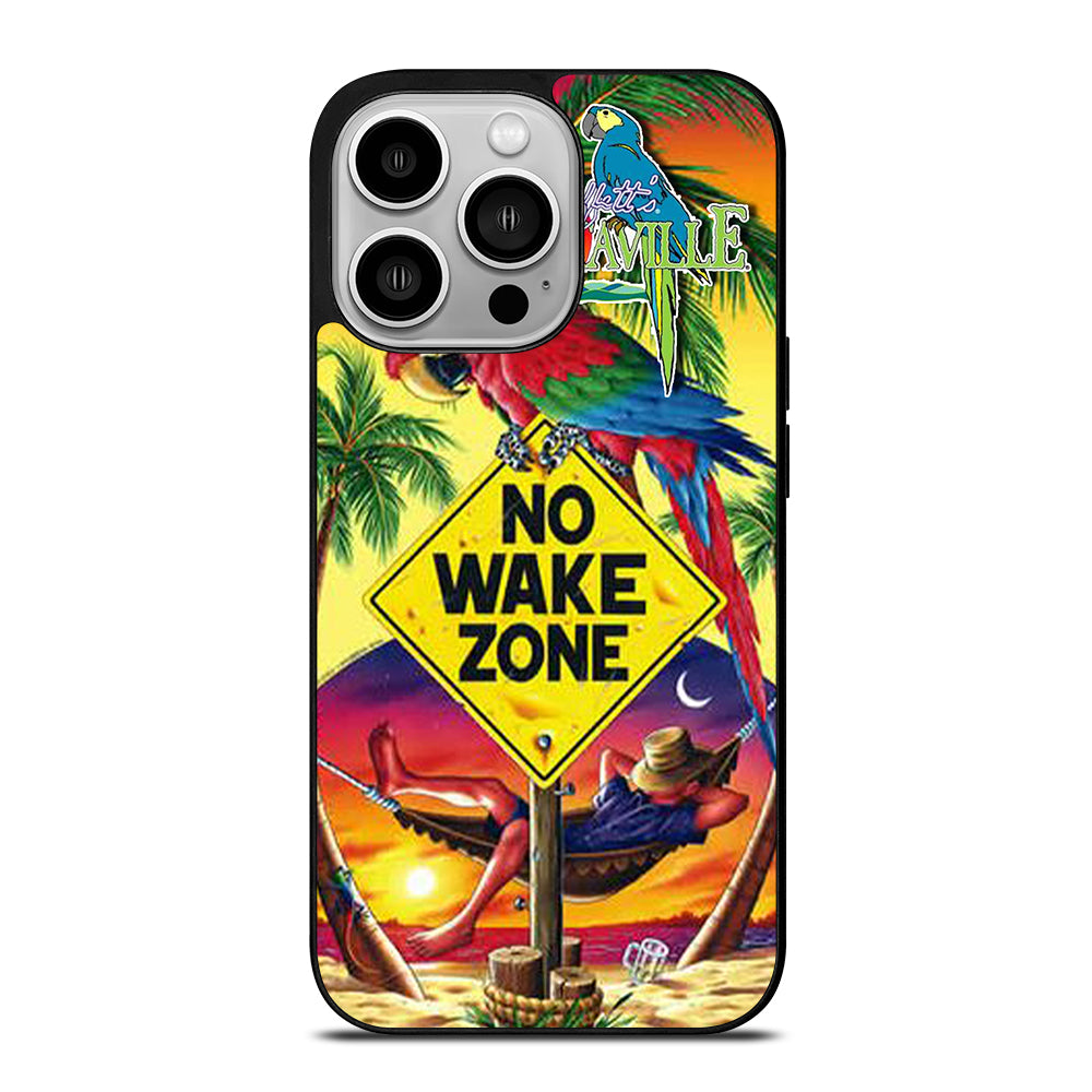 MARGARITAVILLE JIMMY BUFFETT'S NO WAKE ZONE iPhone 14 Pro Case Cover