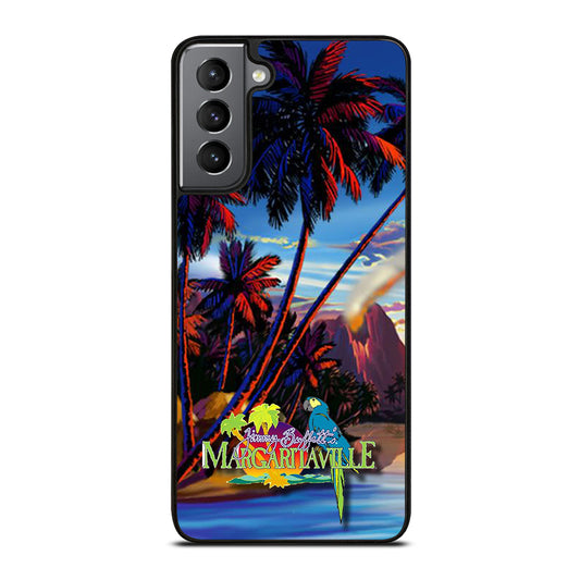 MARGARITAVILLE JIMMY BUFFETT'S PALM Samsung Galaxy S21 Plus Case Cover
