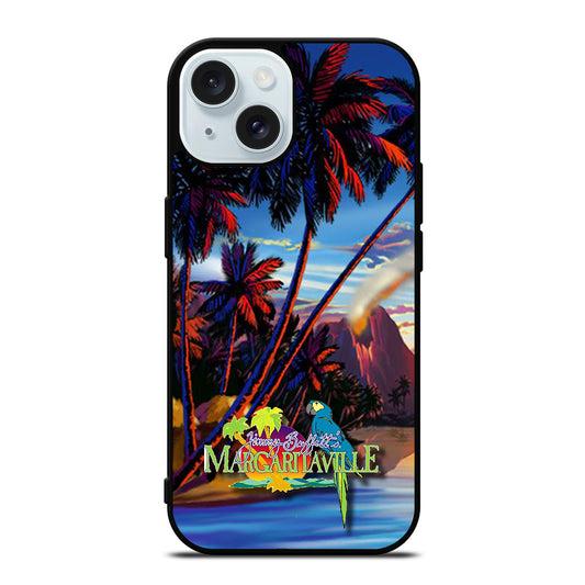 MARGARITAVILLE JIMMY BUFFETT'S PALM iPhone 15 Case Cover