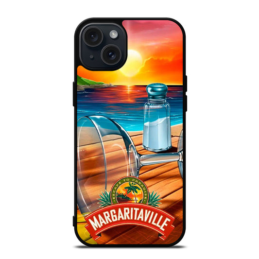 MARGARITAVILLE JIMMY BUFFETT'S SUNSET iPhone 15 Plus Case Cover
