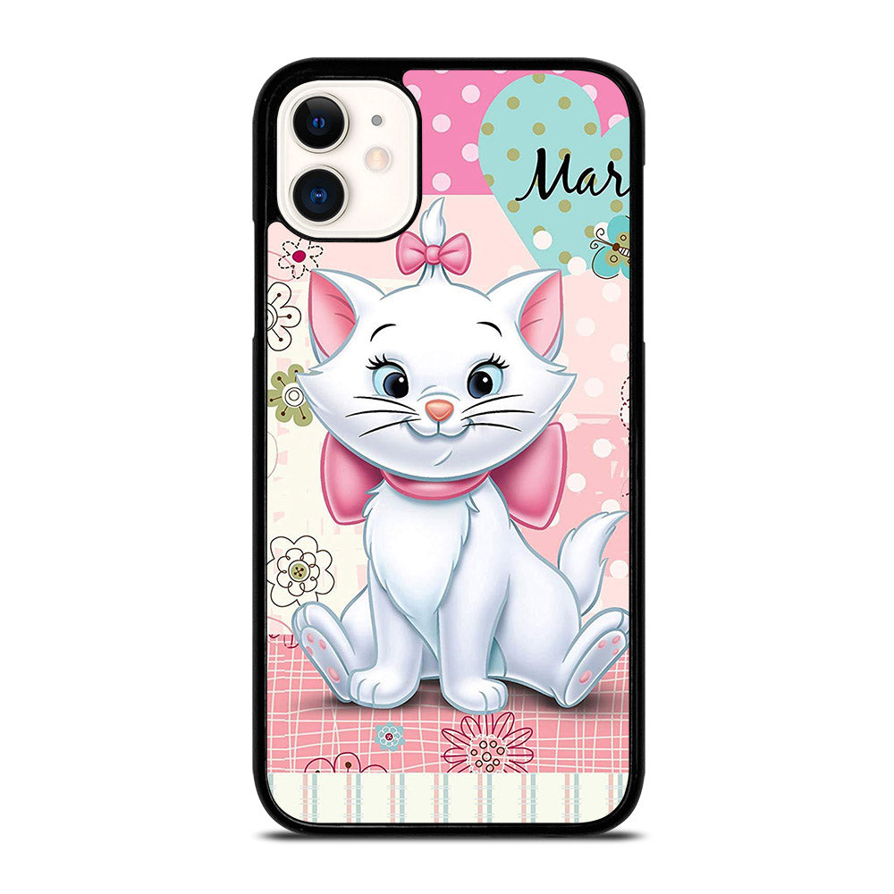 MARIE THE ARISTOCATS CAT CUTE CARTOON iPhone 11 Case Cover