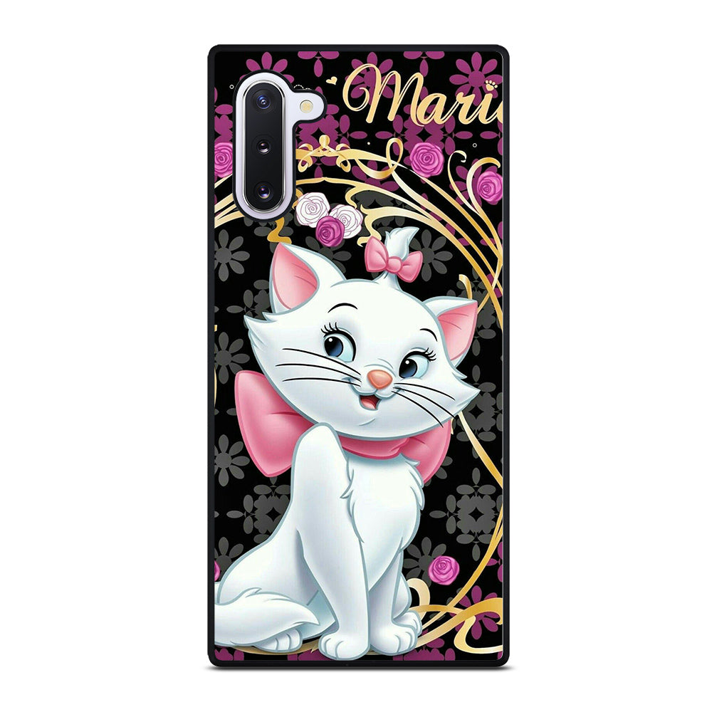 MARIE THE ARISTOCATS CAT FLORAL CARTOON Samsung Galaxy Note 10 Case Cover