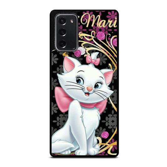 MARIE THE ARISTOCATS CAT FLORAL CARTOON Samsung Galaxy Note 20 Case Cover