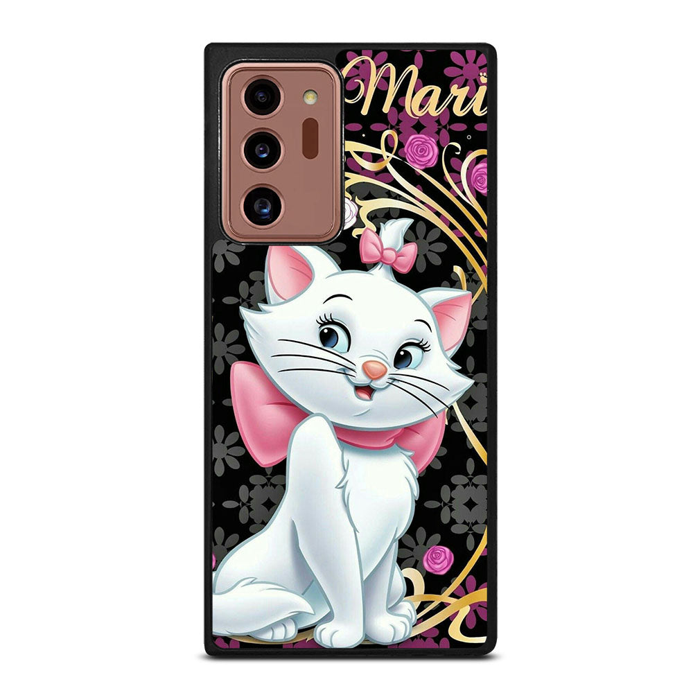 MARIE THE ARISTOCATS CAT FLORAL CARTOON Samsung Galaxy Note 20 Ultra Case Cover