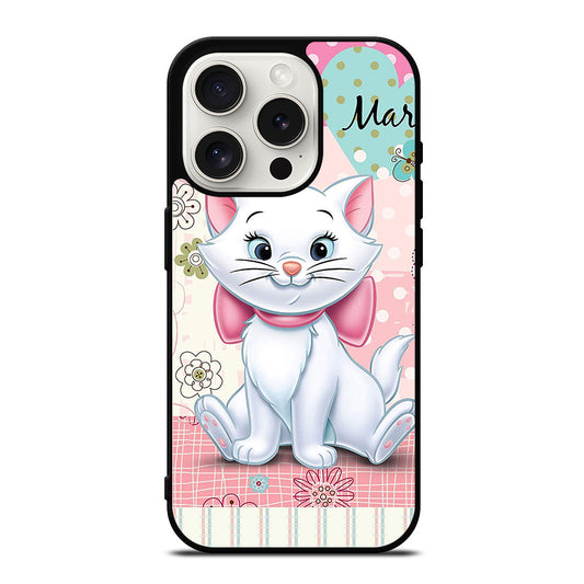 MARIE THE ARISTOCATS CAT CUTE CARTOON iPhone 15 Pro Case Cover