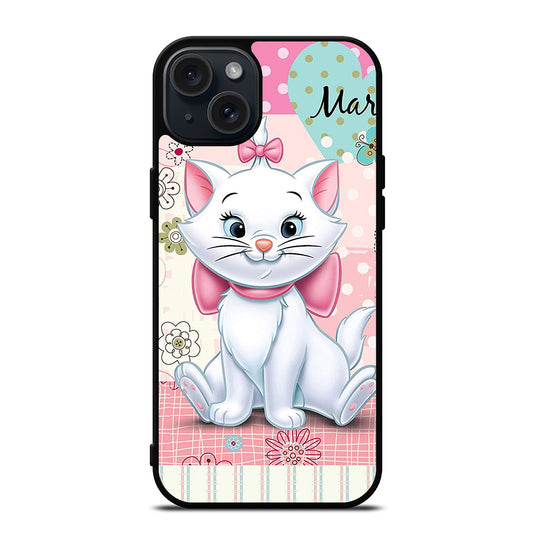 MARIE THE ARISTOCATS CAT CUTE CARTOON iPhone 15 Plus Case Cover